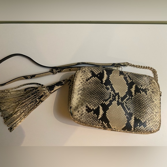 Jimmy Choo Athini Camera Bag Python-Effect - Picture 5 of 6